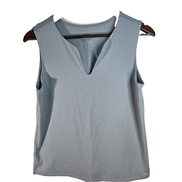 J Jill Supersoft Notch-Neck Tank Womens Medium - Picture 1 of 6